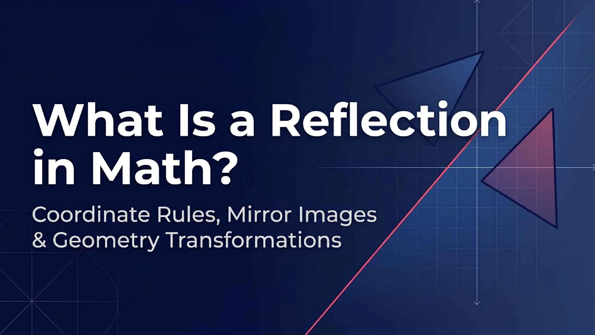What Is a Reflection in Math?