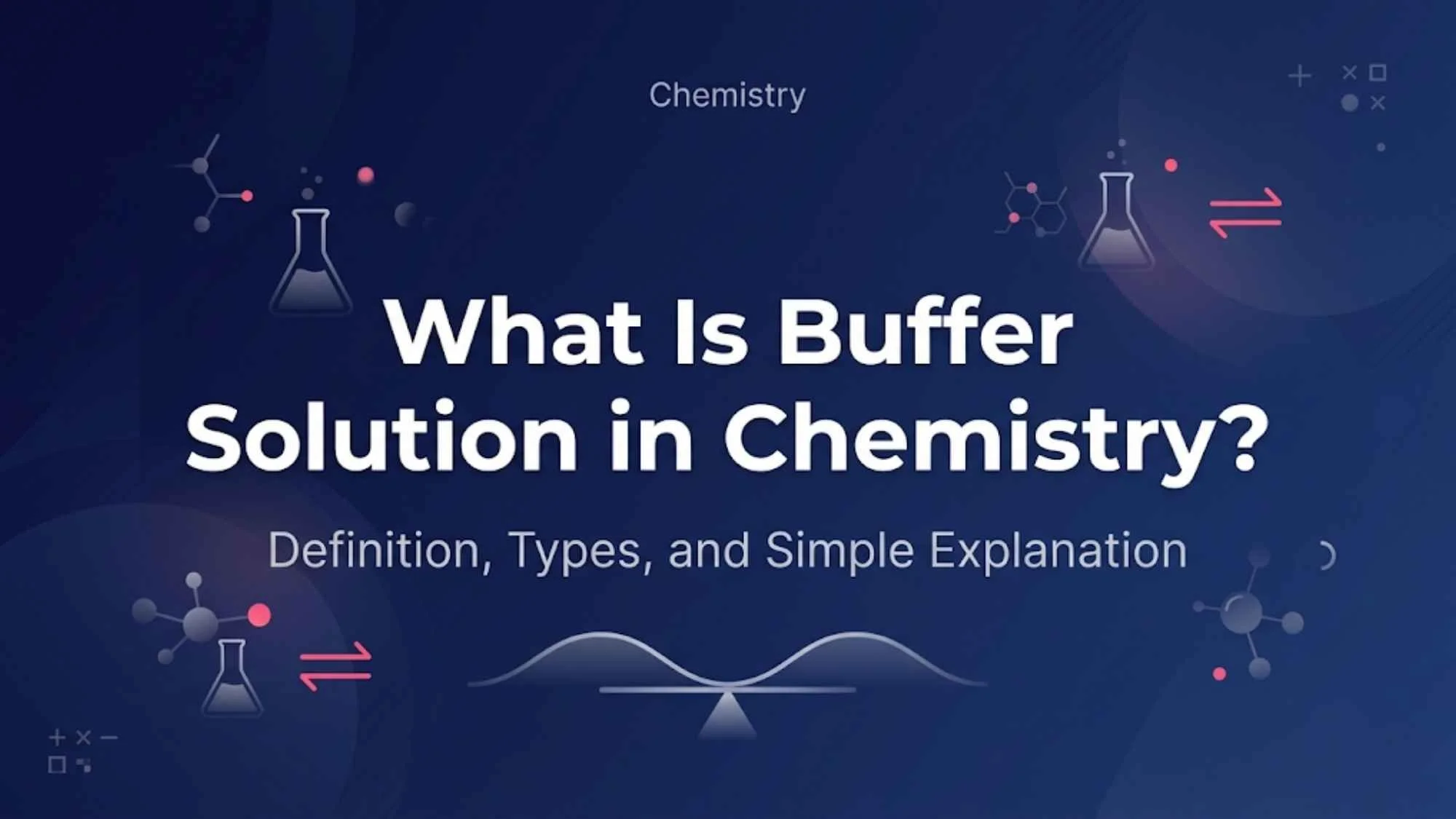 What Is Buffer Solution in Chemistry?
