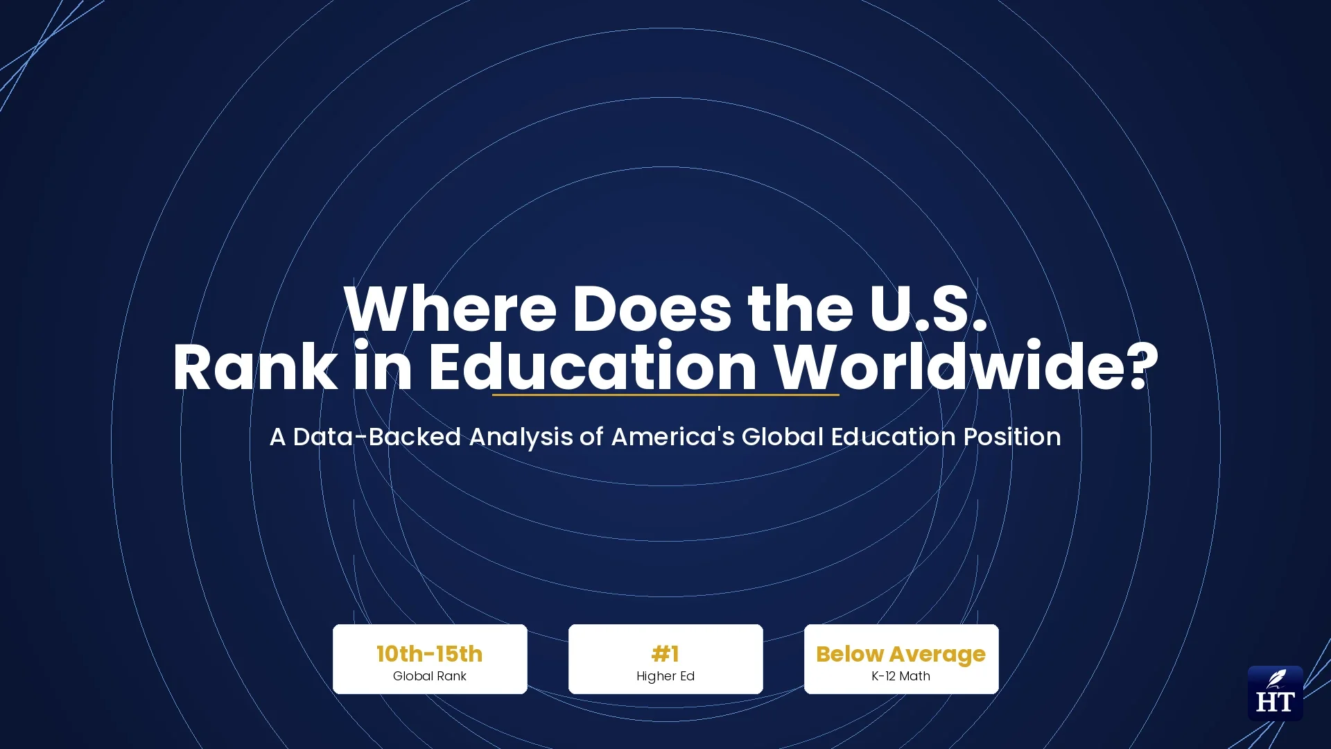 Where Does the US Rank in Education Worldwide