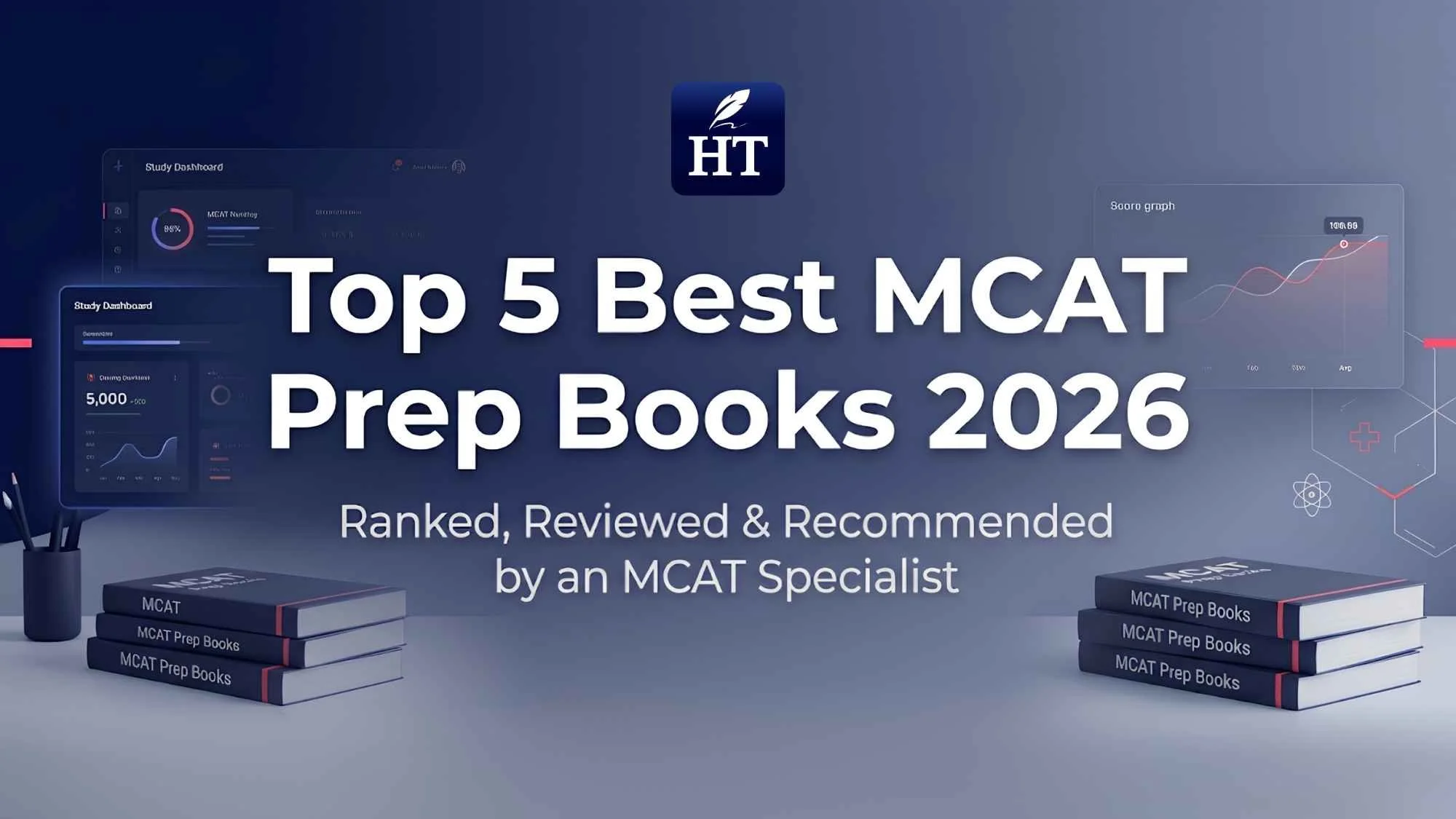 5 Best MCAT Prep Books 2026