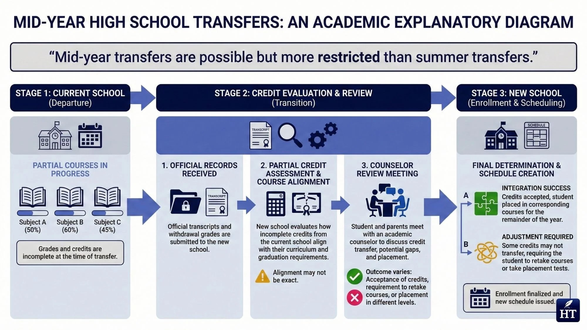 How to Transfer High Schools Mid Year