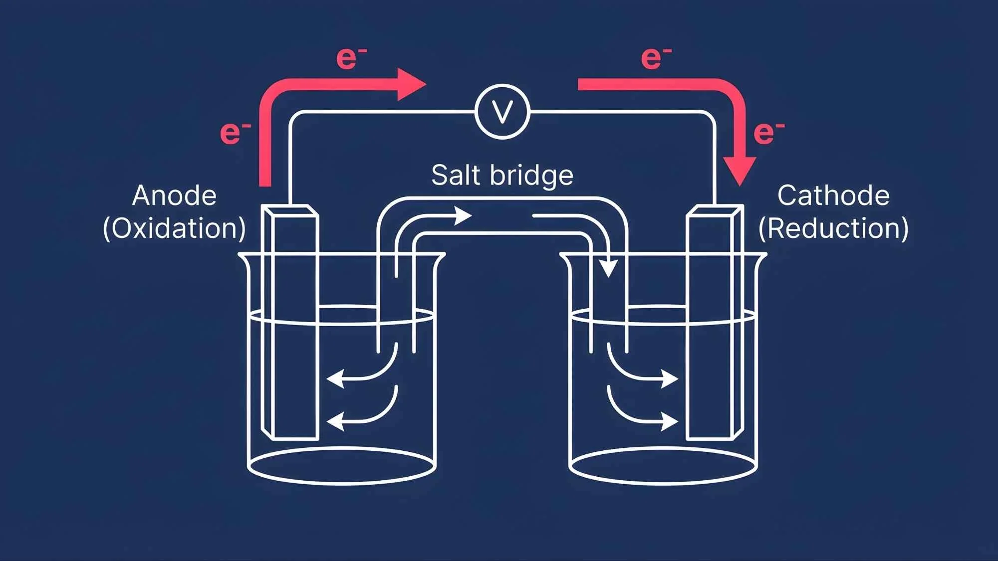 How Electron Flow Works in Electrochemical Cells