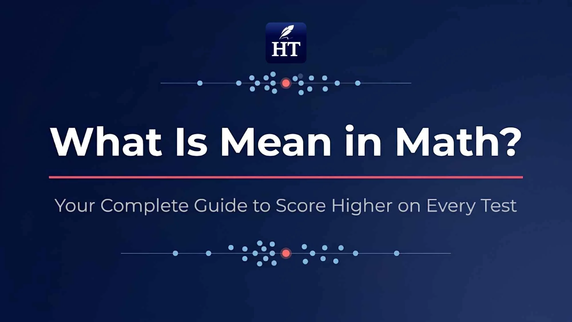 What Is Mean in Math?