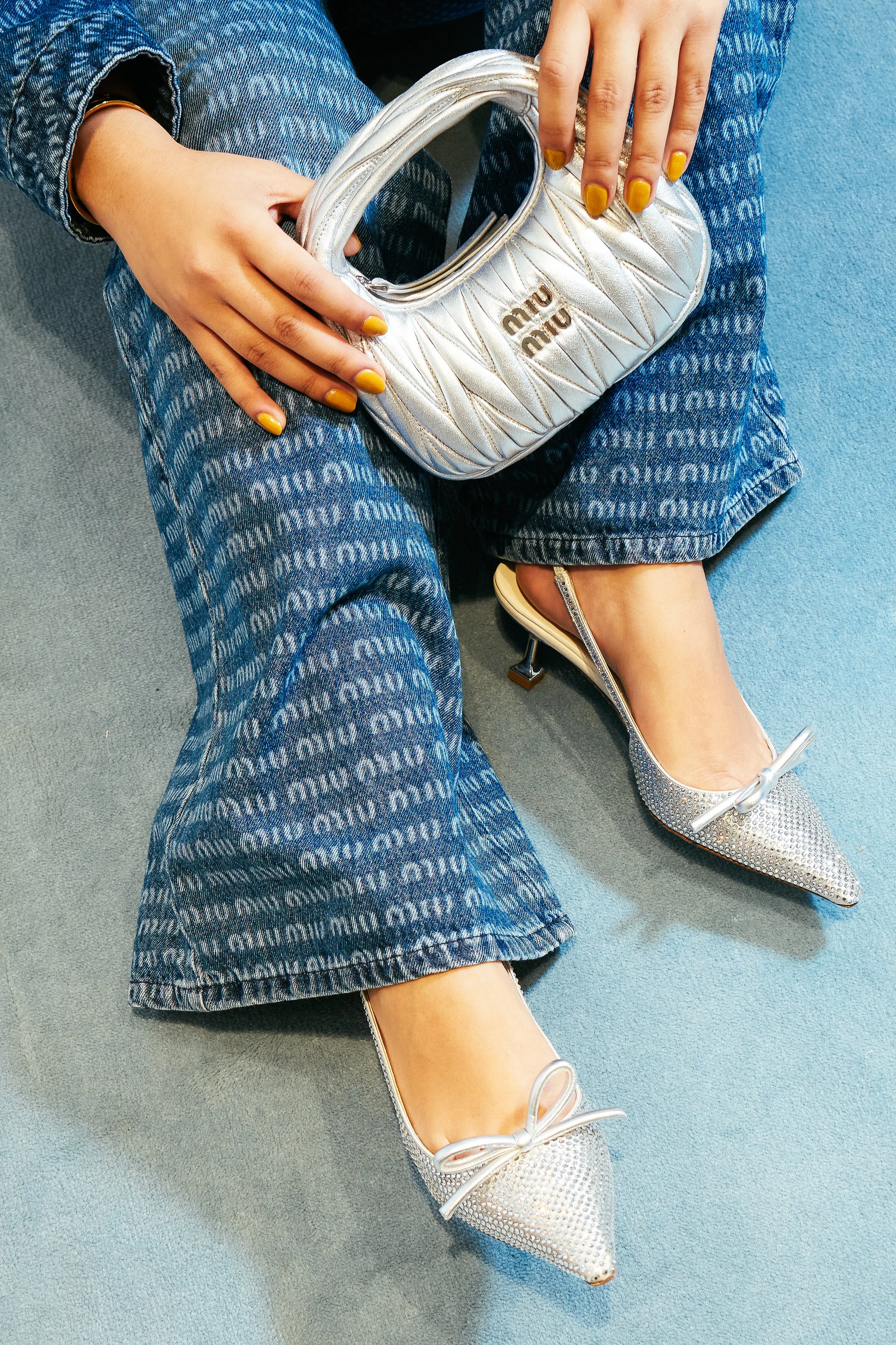 Styling session with some Miu Miu clients.