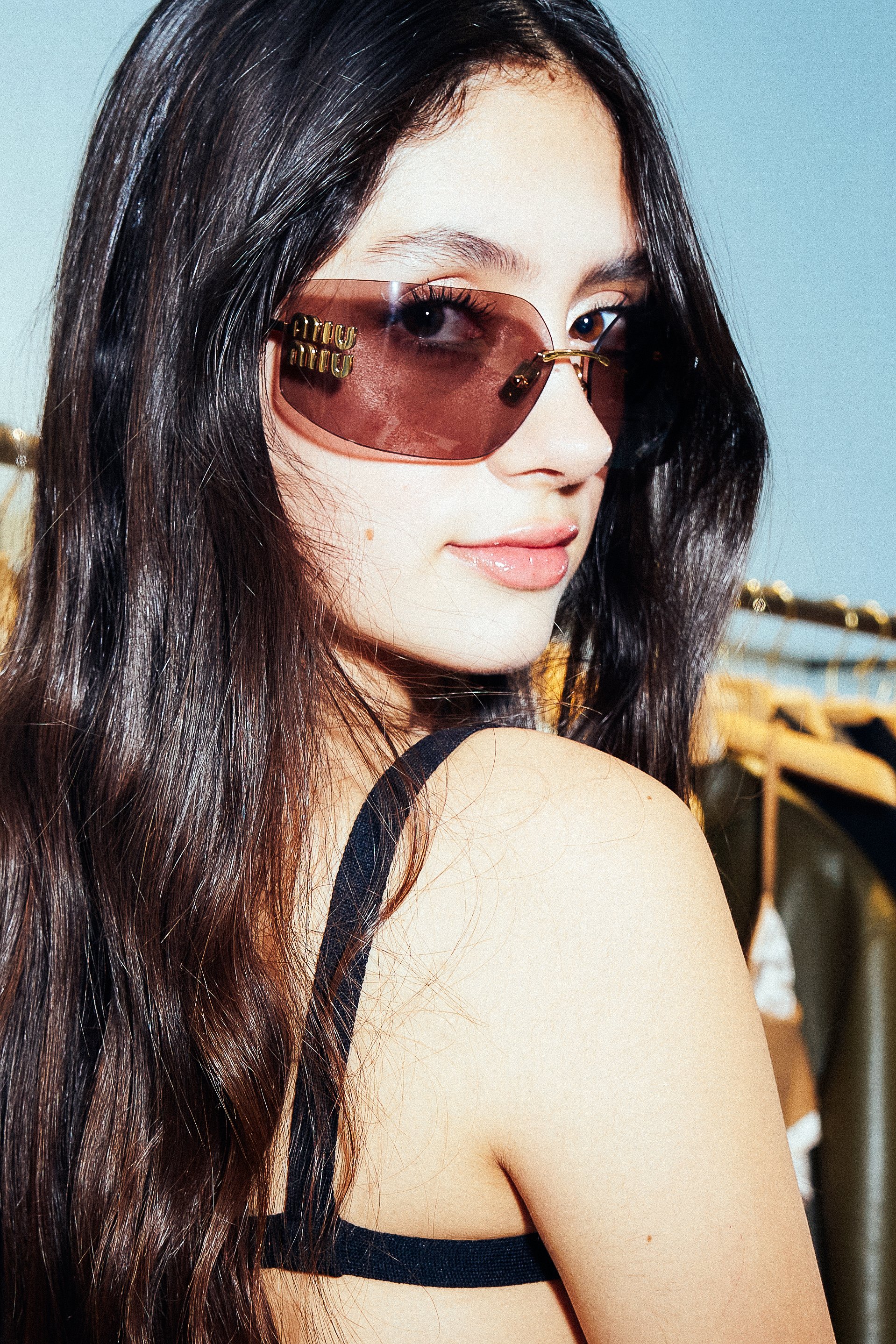 Styling session with some Miu Miu clients.