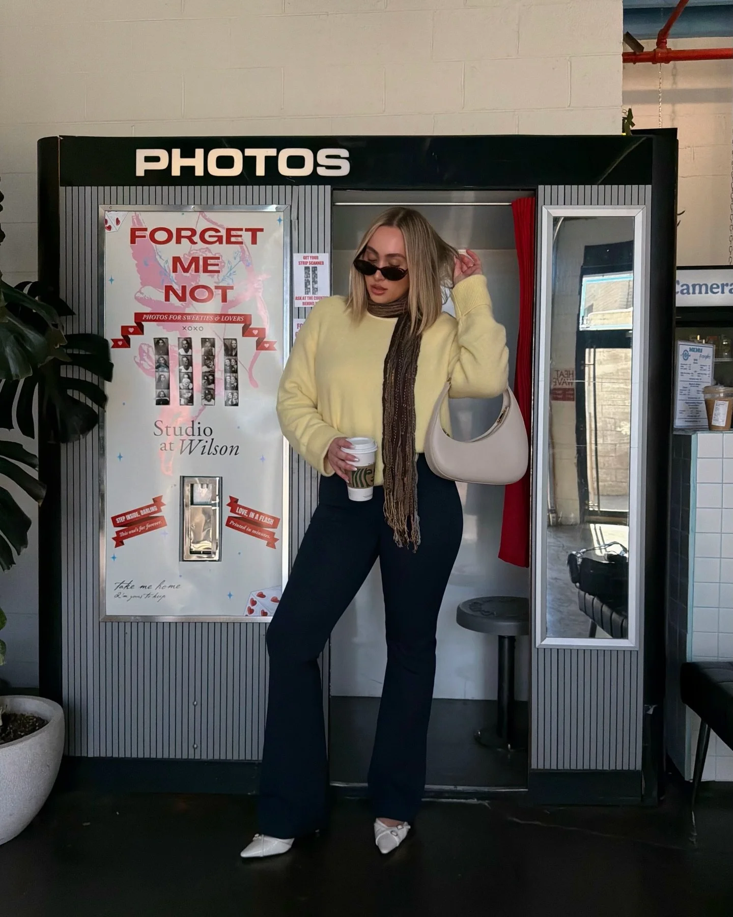 butter yellow for spring? ground breaking 🌼💐🎞️ @abercrombie #abercrombiepartner