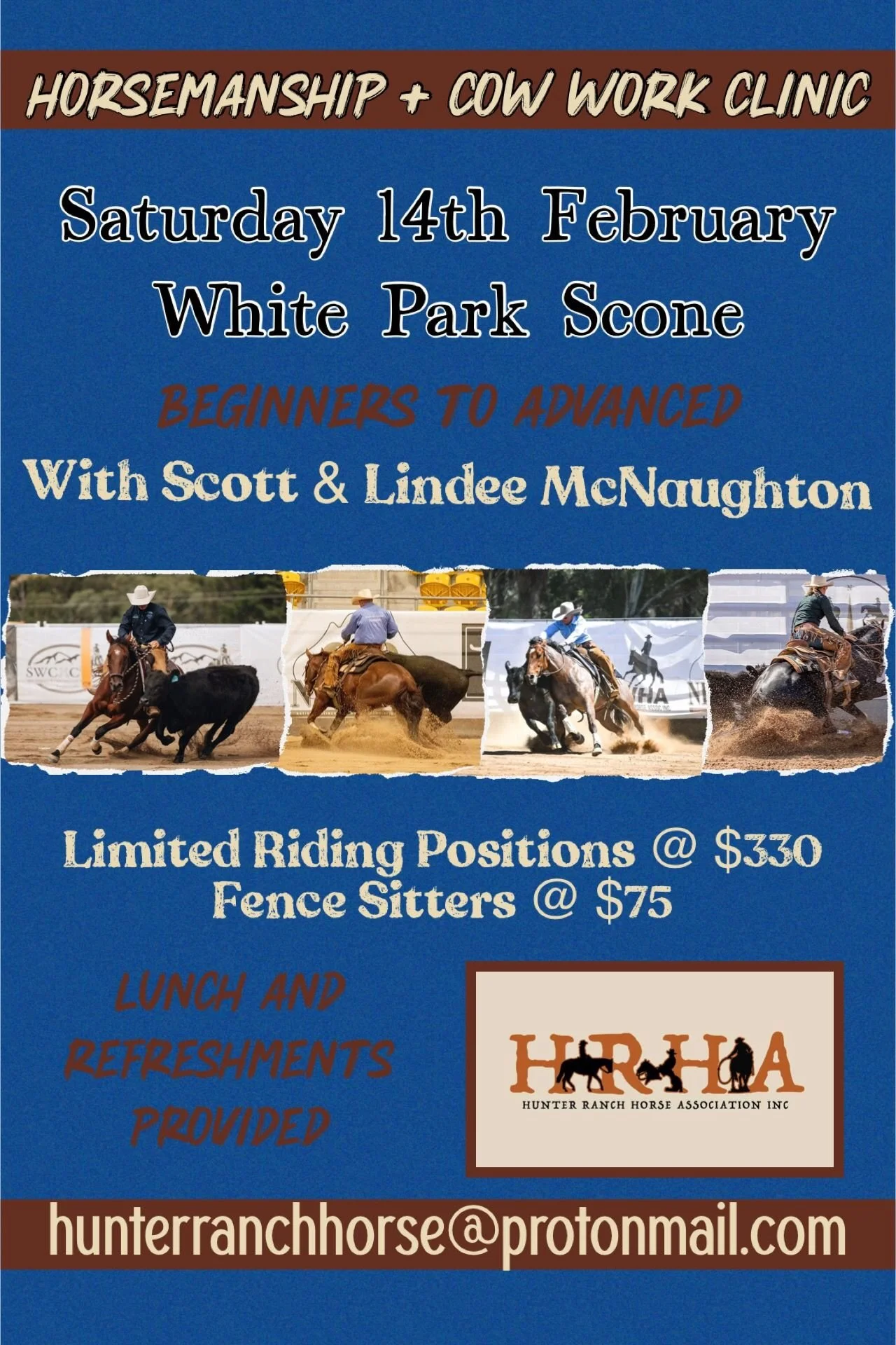Hunter Ranch Horse Association  Horsemnaship and Cow Clininc 