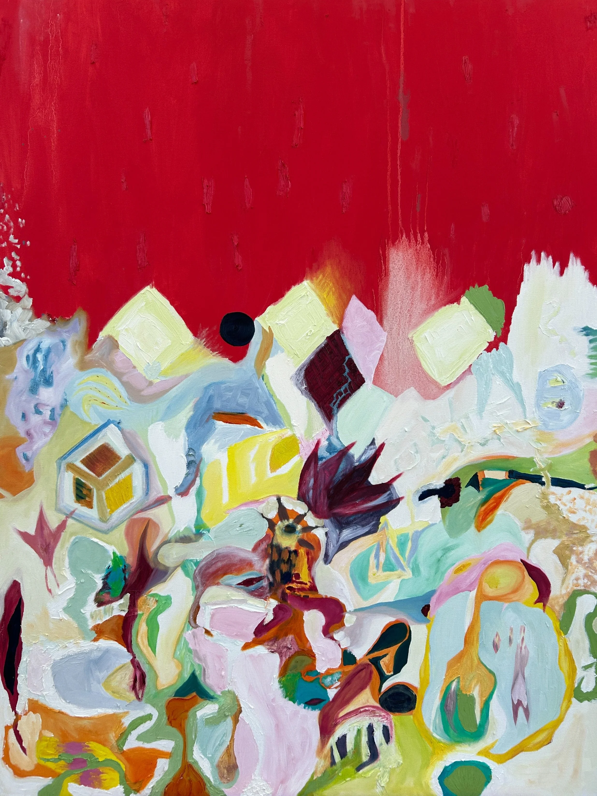 "exposed"
oil on canvas
30" x 40"
