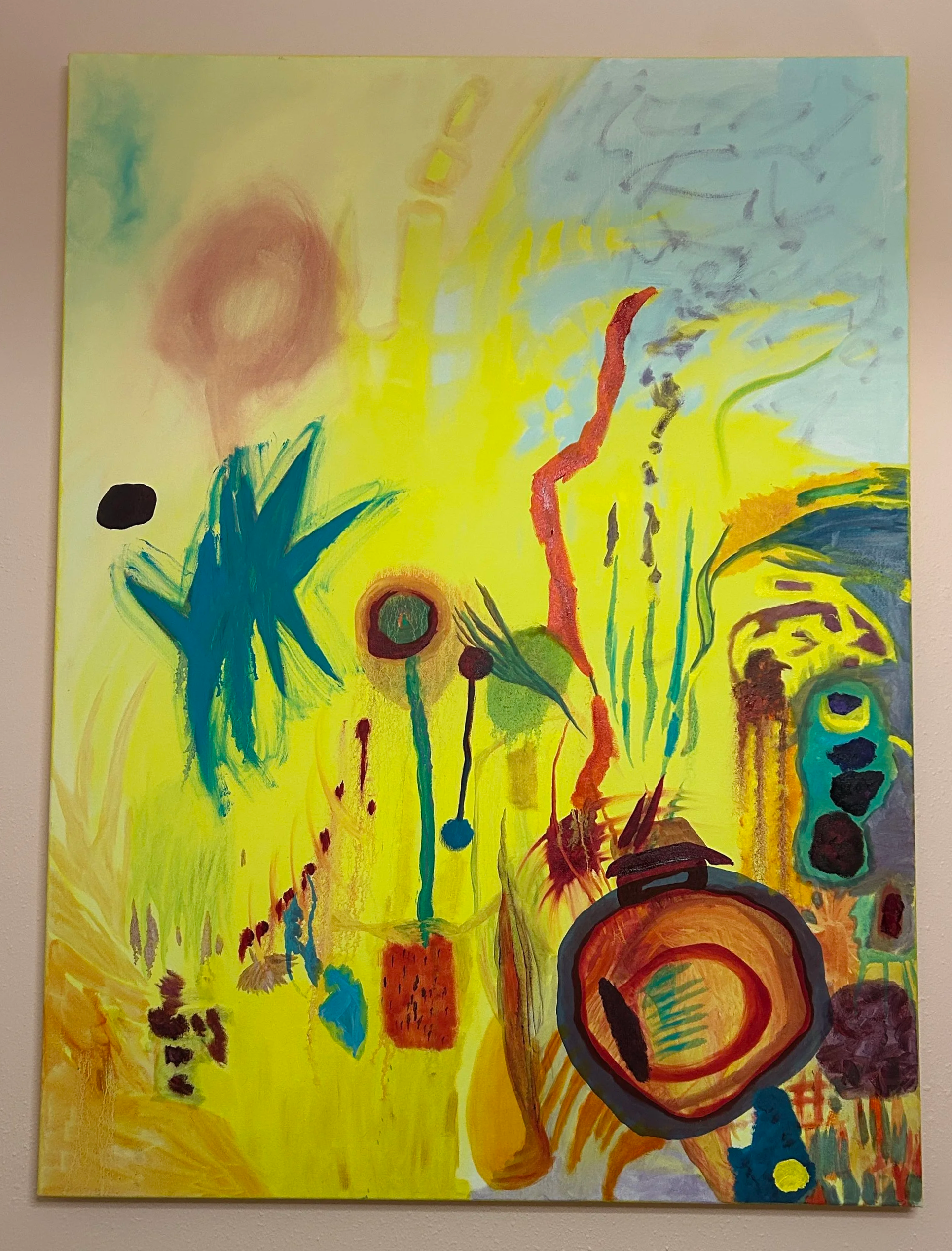 "this one is birds"
oil on canvas
48"x36"