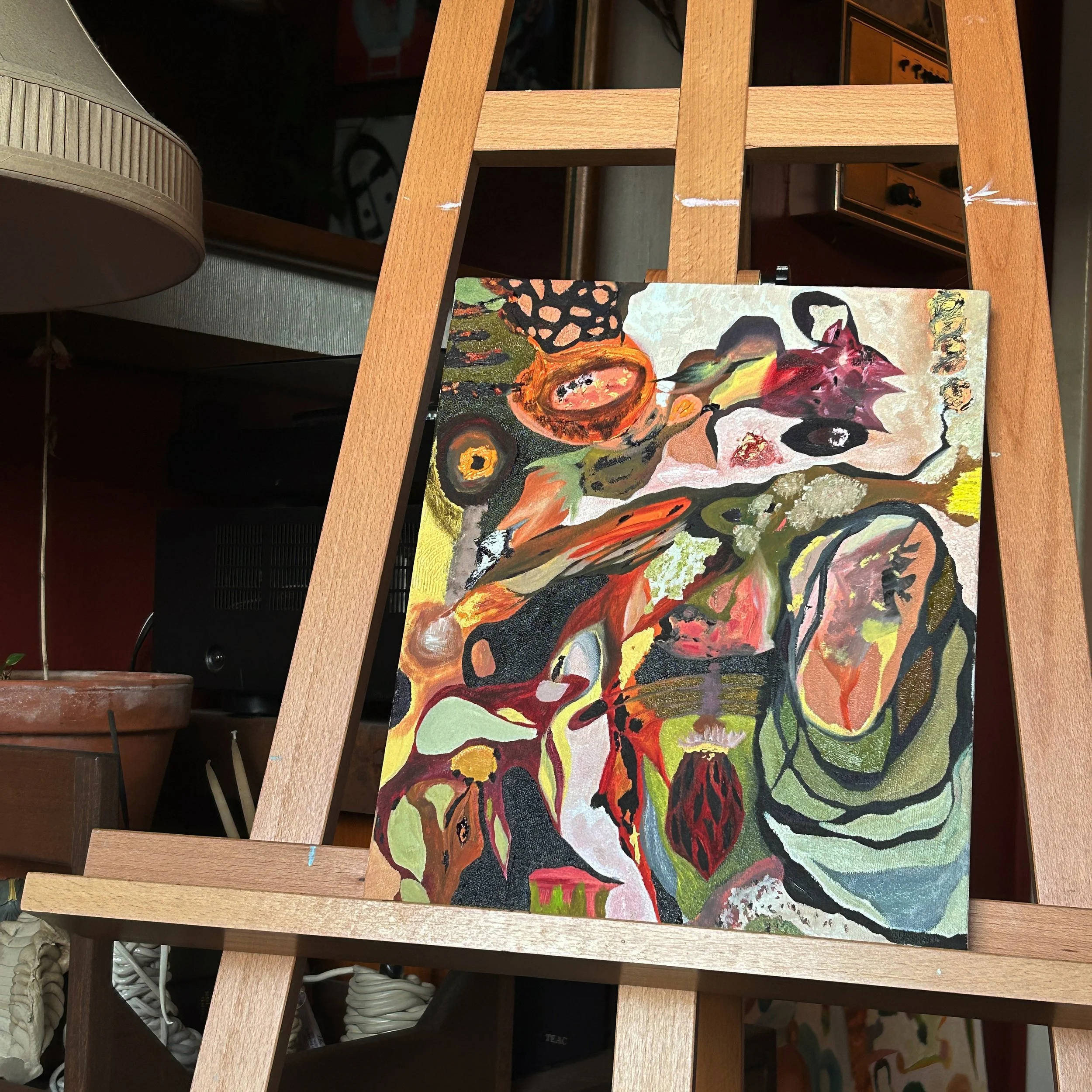 "gros michel"
oil on canvas
10"x8"