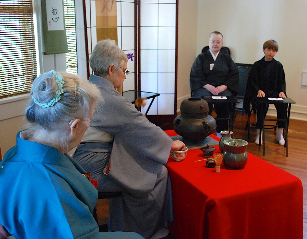 Tea for Waldorf School 6th graders.