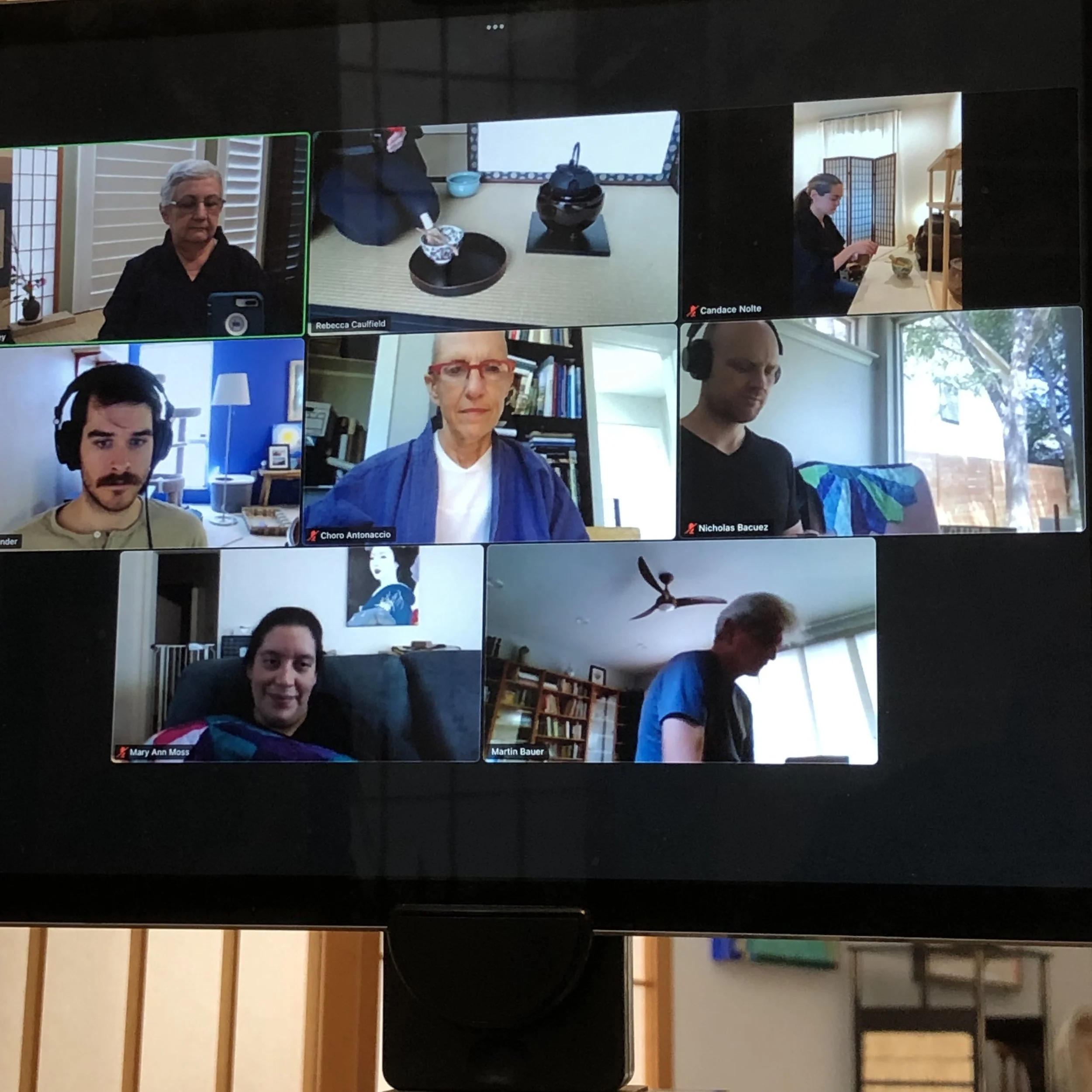 2021 Students Group Practice by Zoom