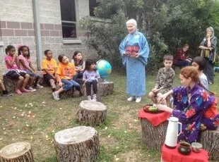 San Marcos school garden club, 2014 