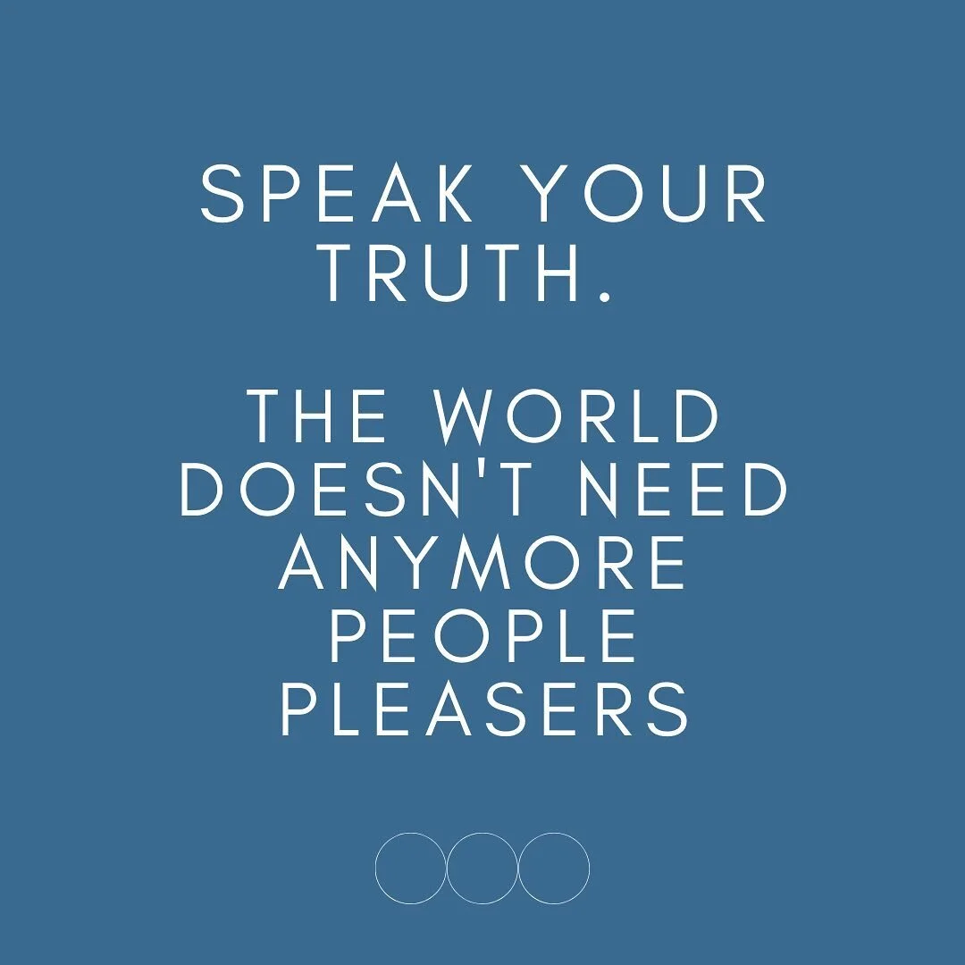 Learn to speak the truth & be OK with it feeling uncomfortable.
The Journey of owning all of who you are is probably the most uncomfortable because our ego loves to keep us protected and in a false sense of safety and as a result we are not free