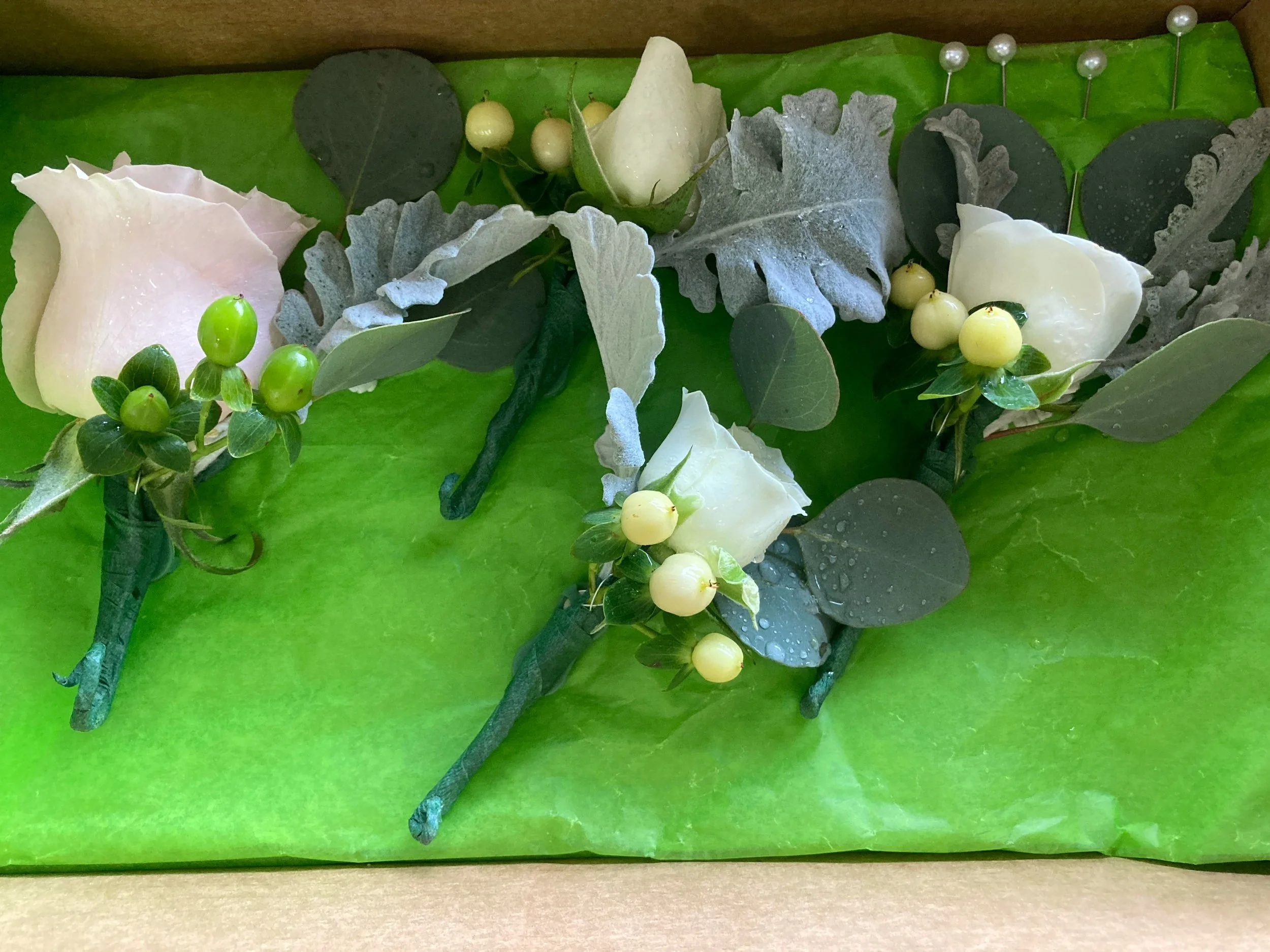 Wedding boutonnieres