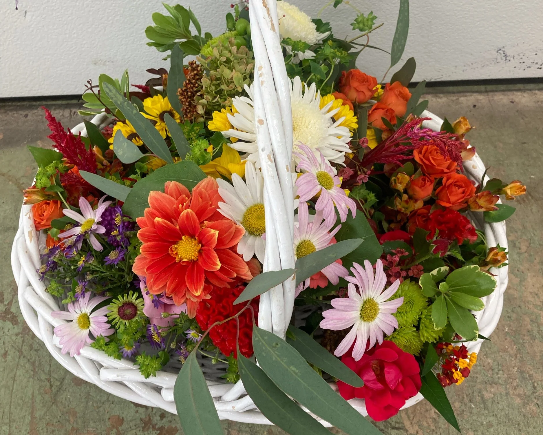 Basket of flowers