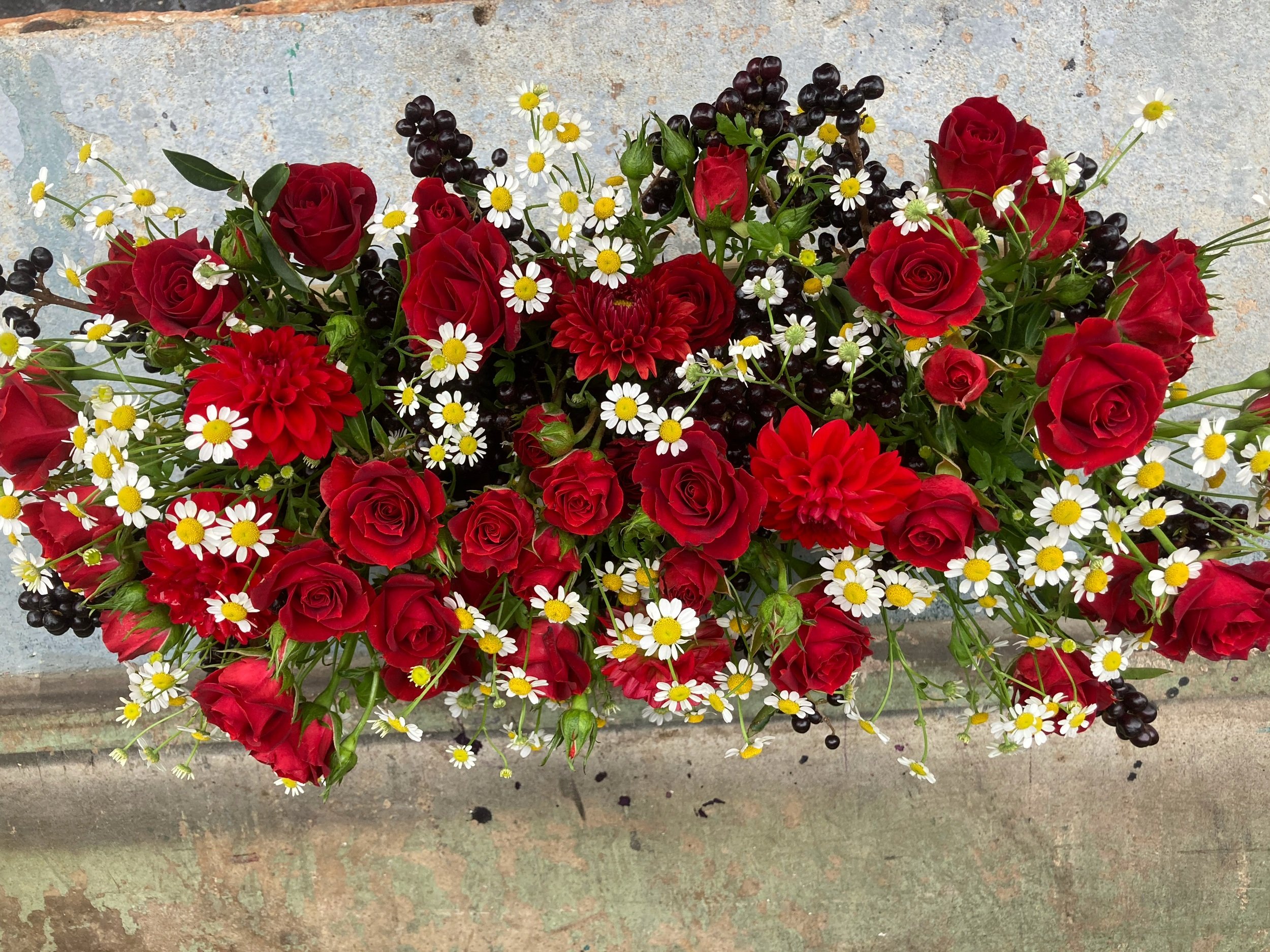 Go UGA Dawgs game day centerpiece