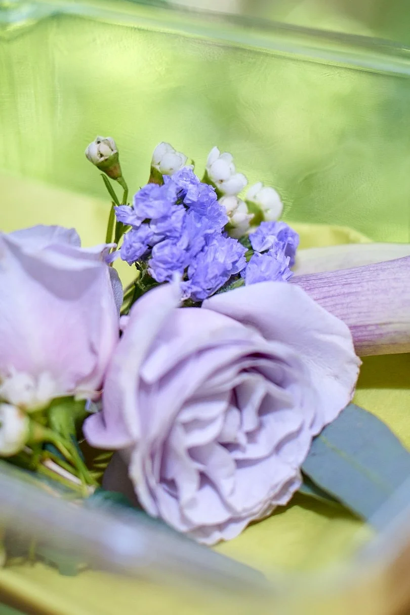 Pinned corsage