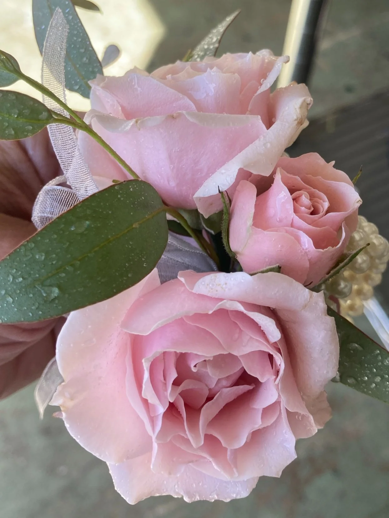 Wrist corsage
