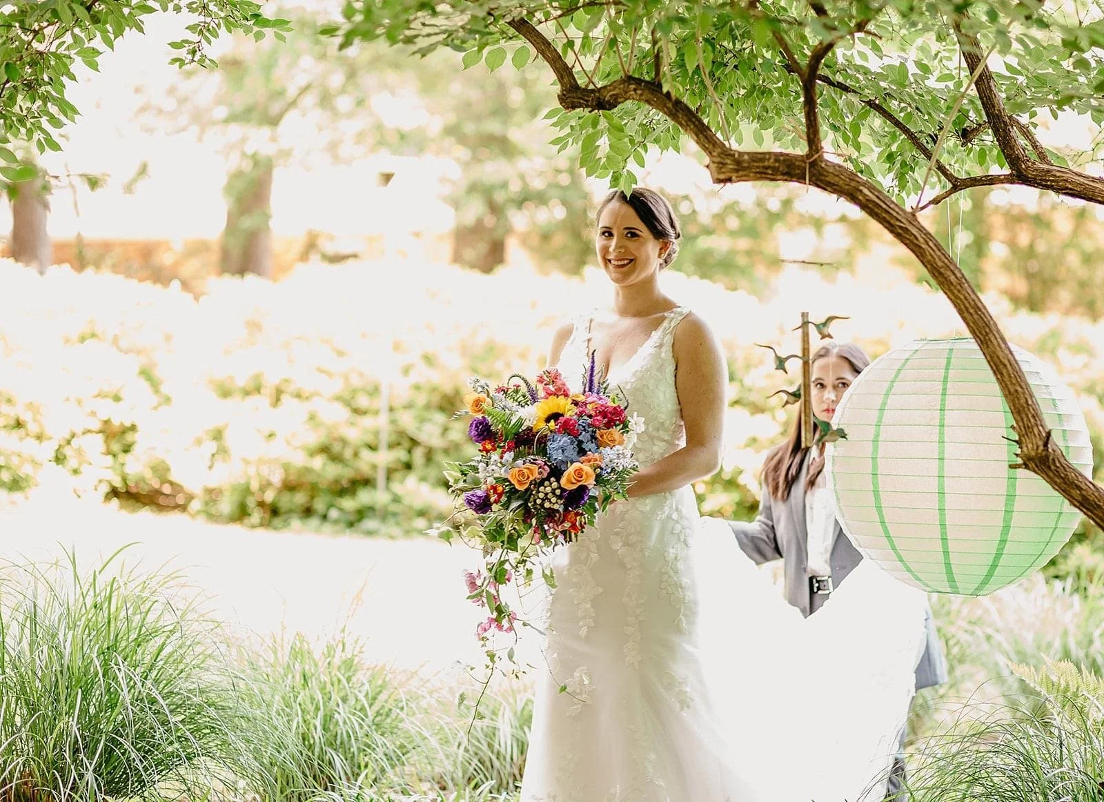 Wildflower bridal bouquet