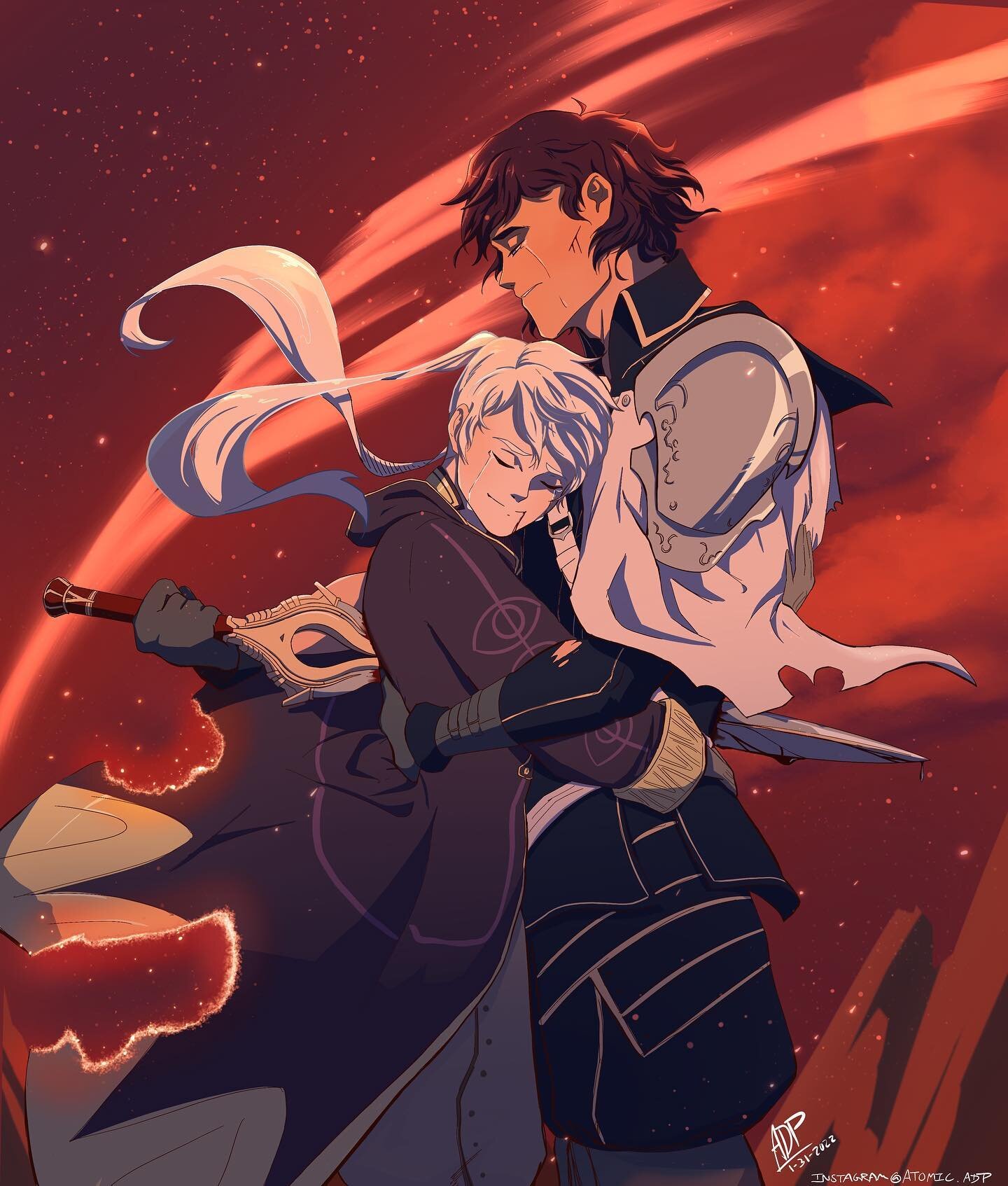 My DM played the battle music from Awakening during a session one (1) time and all my angsty high school chrobin brainrot came barreling back

2021 is all about figuring out subtle backgrounds (while using the same damn center composition but we won&