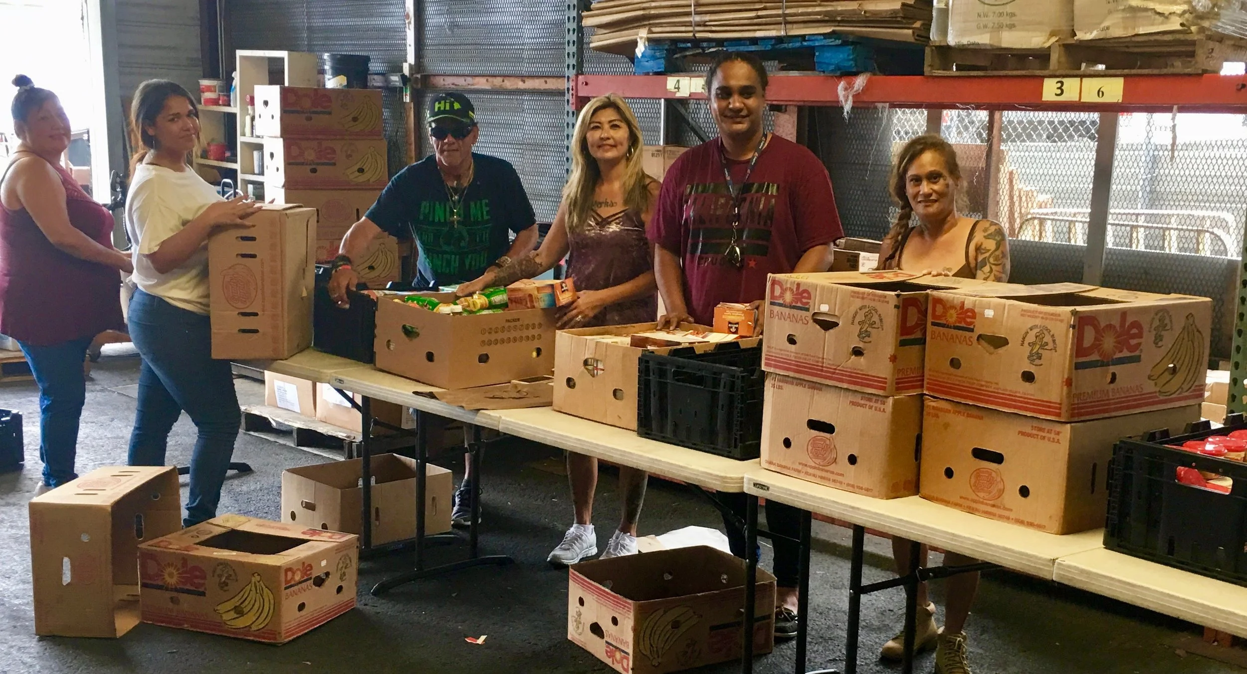 The Food Basket Is Accepting Donations Of Emergency Food, Water And Supplies For Residents Affected By Volcano Eruption