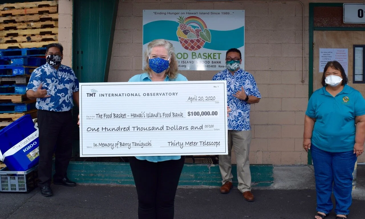 TMT Donates $100K To The Food Basket