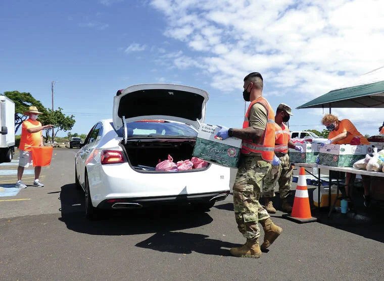 Fewer Turn Up For The Food Basket’s Monthly Drop, But Costs Rising