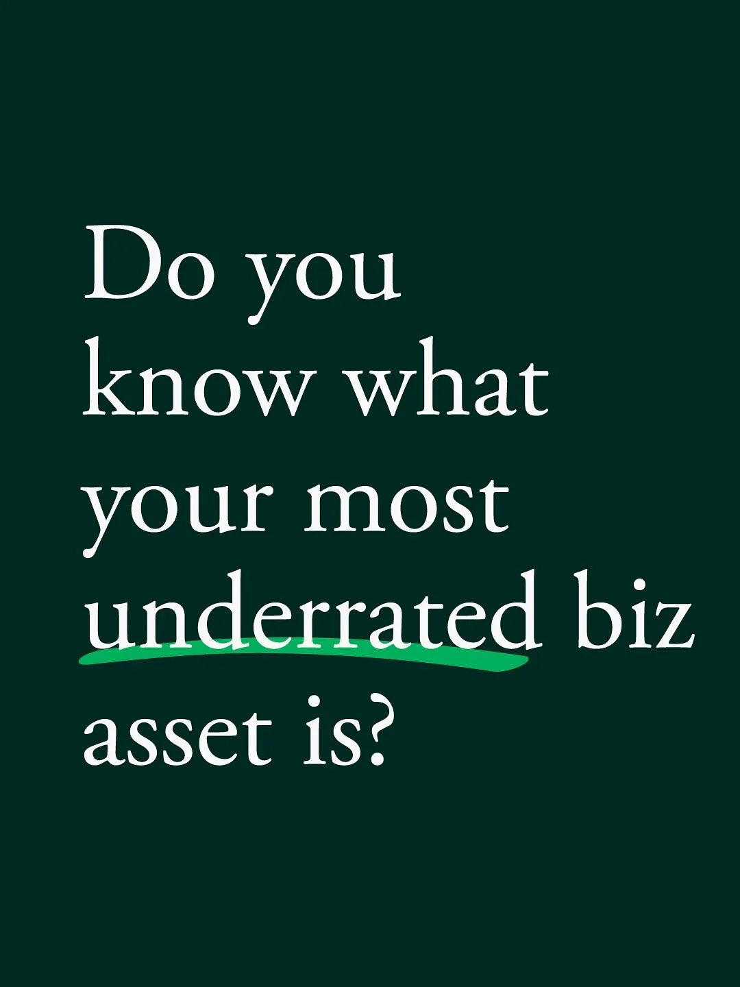 ⭐️Your most underrated business asset is brand clarity.

* When you know exactly who you are, what you stand for, and who you serve, every decision becomes easier. Your messaging lands, your visuals feel intentional and consistent, and your audience 