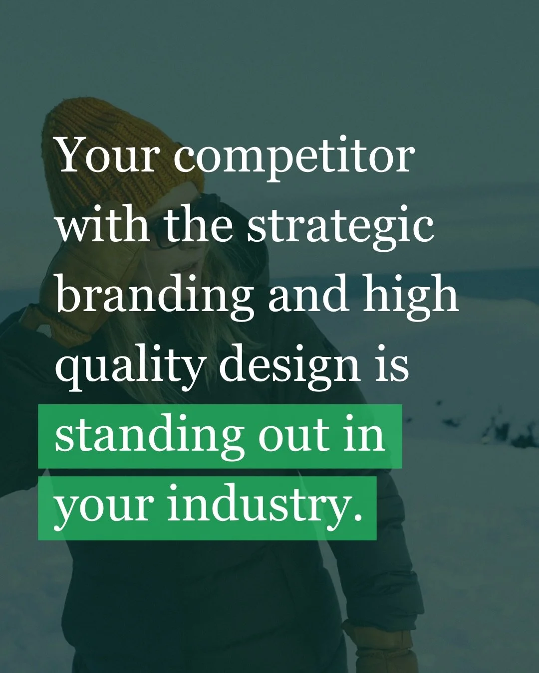 ⭐️Your competition isn&rsquo;t better than you, their perception is just shining with strategic branding and high-quality design.

🤘🏼It&rsquo;s time to elevate your credibility. Your brand&rsquo;s impact starts with a clear and powerful identity.

