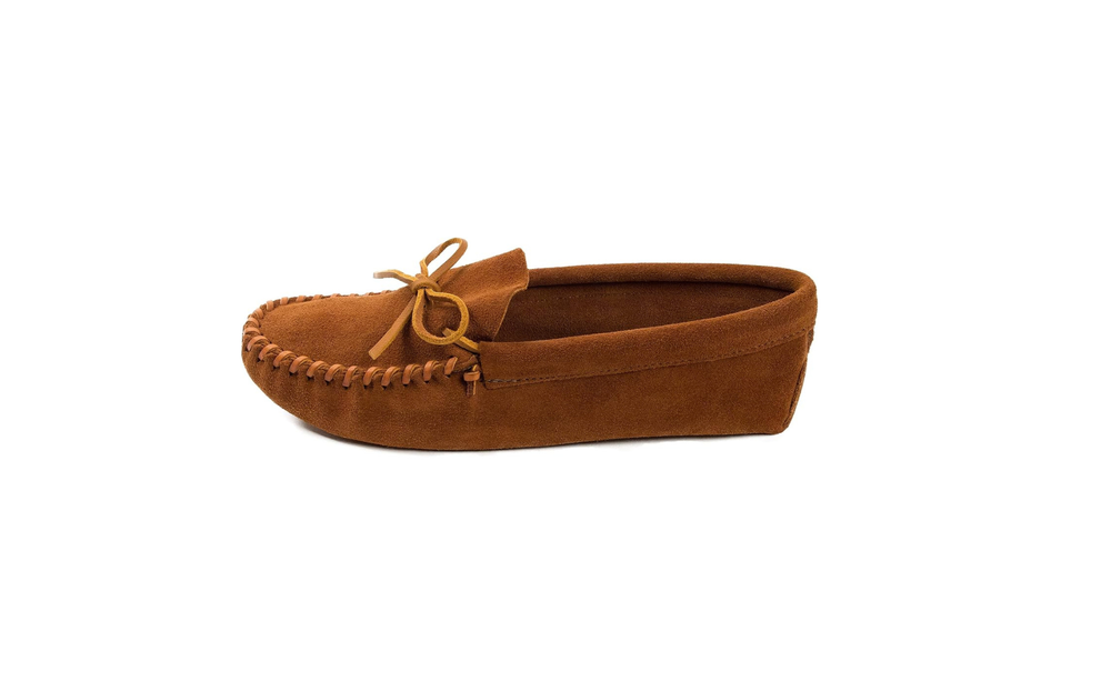 Men's Leather Laced Softsole Moccasin