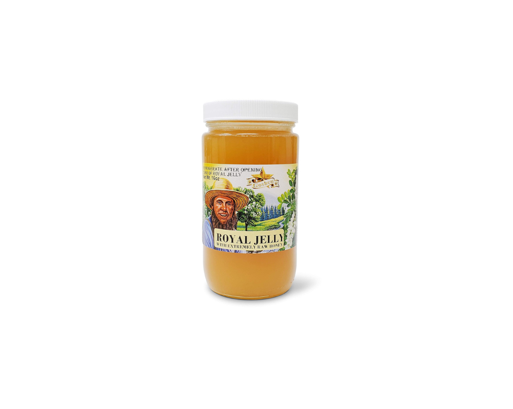 Royal Jelly mixed with Extremely Raw Honey (16 oz)