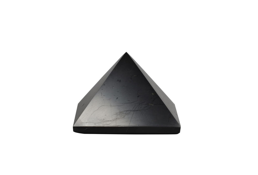 Shungite Pyramid (60mm) for EMF Protection