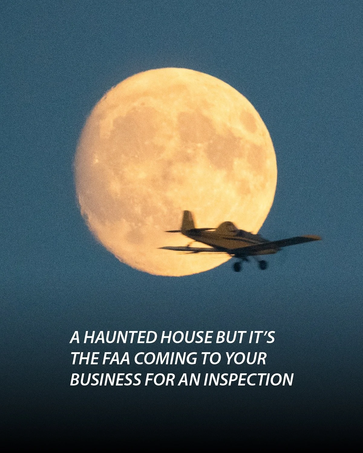 Why be scared one day of the year when you can work in aviation and be scared all days of the year 😂 happy Halloween! 

#hauntedhousebut #halloween2025 #agaviation #flyiton #cropduster #commercialaviation