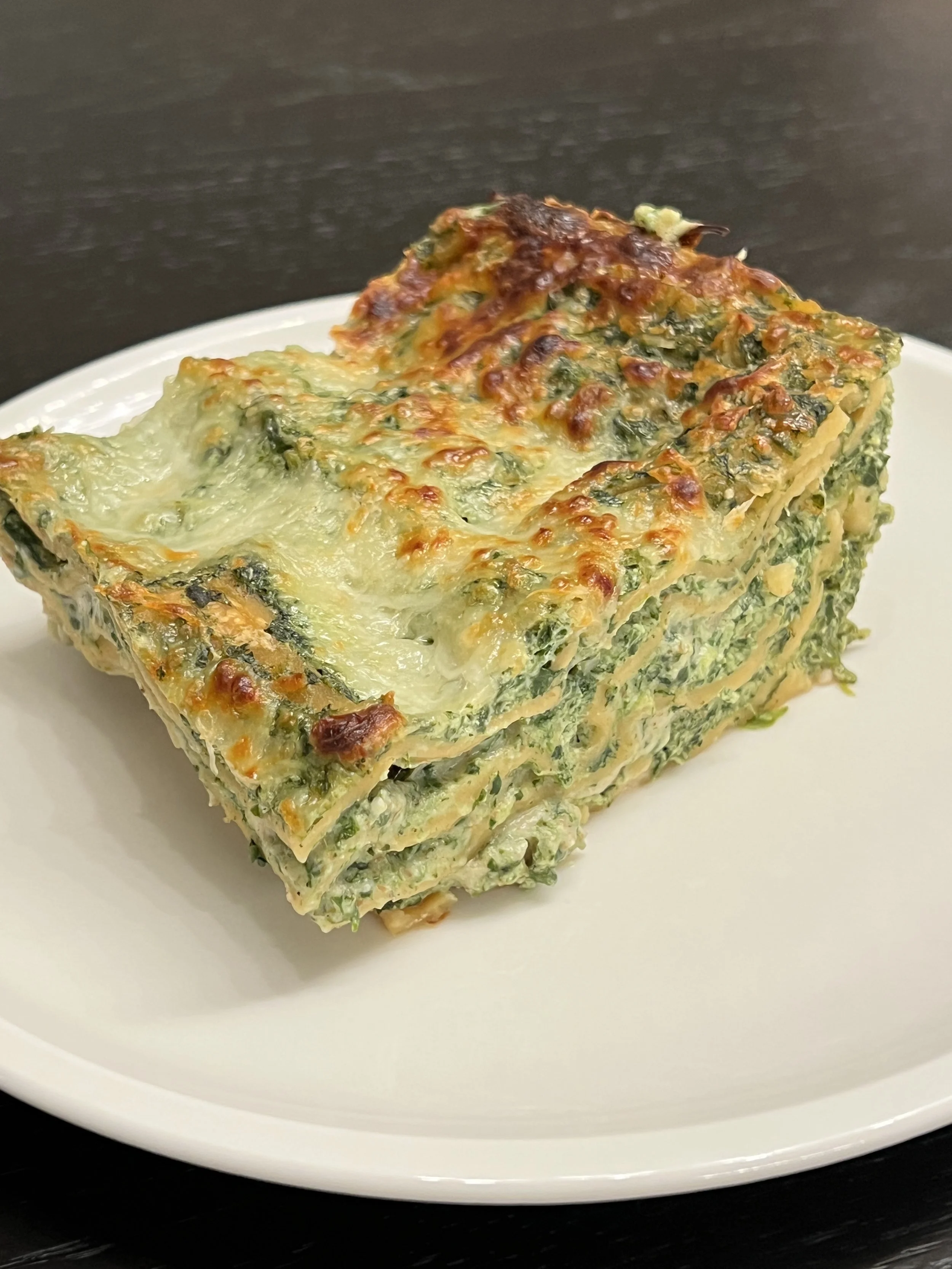 Tofu Spinach Lasagna — Dalia Beydoun, RD