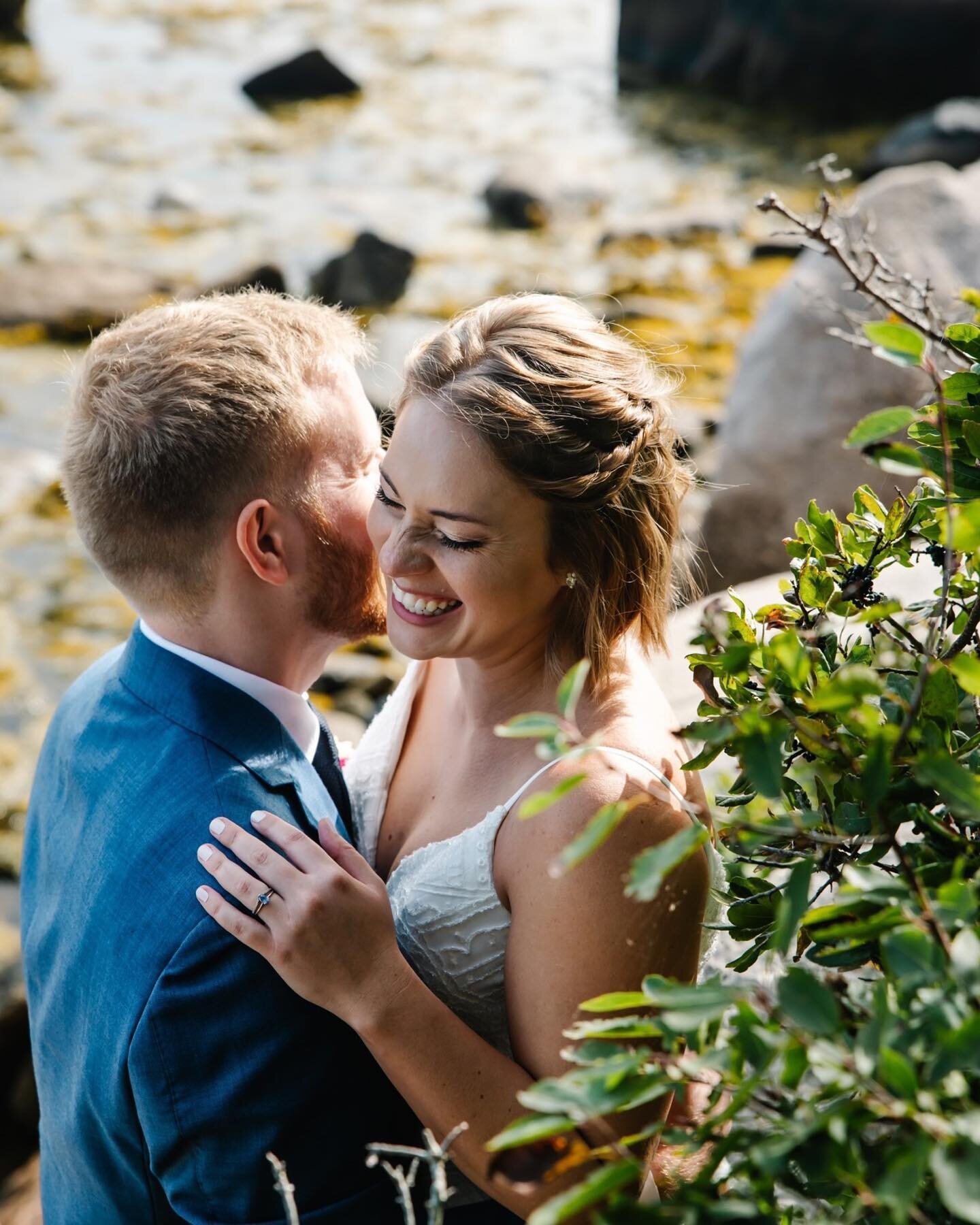 When you elope in the Acadia region of Maine, you get it all: rocky coastline, wooded trails leading to mountaintop views, picturesque harbors and working waterfronts, salted ocean air. 

Even though I always ask couples from away why they e chosen M