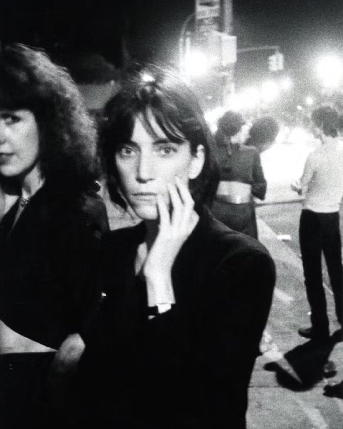 Patti Smith, 1976 photographed by David Godlis.