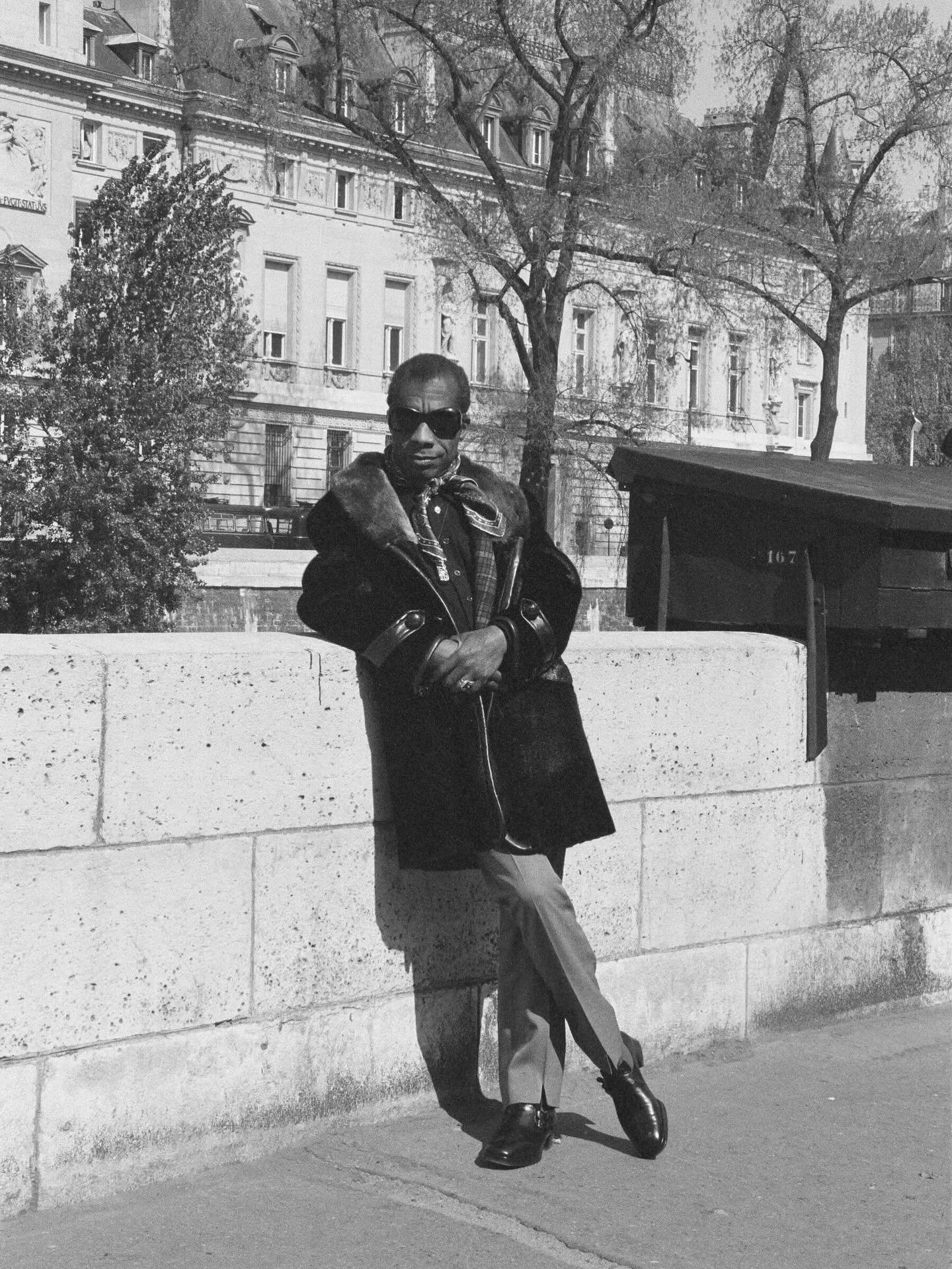 James Baldwin in Paris, 1972.

&ldquo;Love takes off masks that we fear we cannot live without and know we cannot live within&rdquo;.
