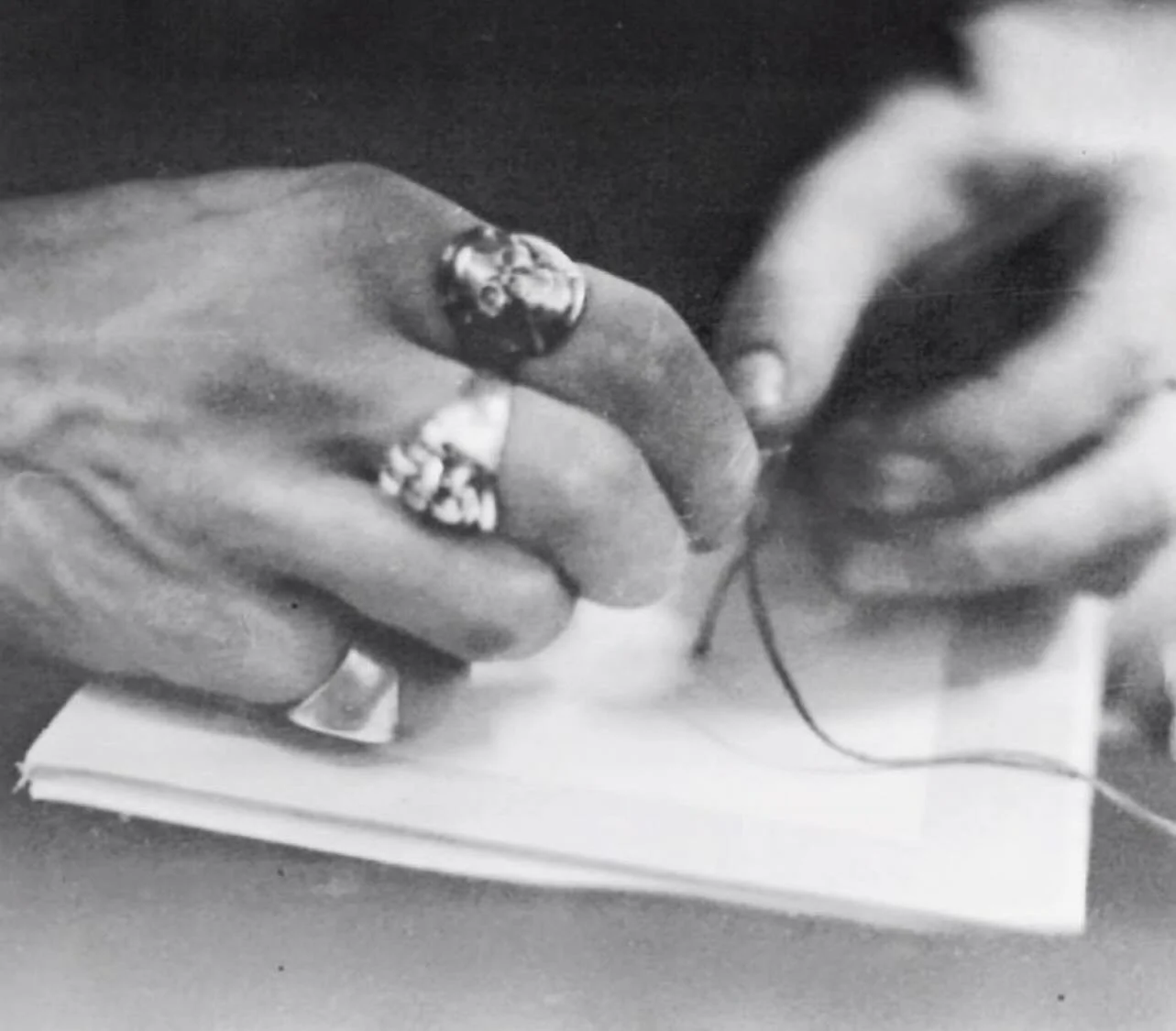 A little hint of a shortlist coming soon to pagesstudio.net

Hands Of Robert Mapplethorpe, taken at Hotel Chelsea by Patti Smith, 1969.