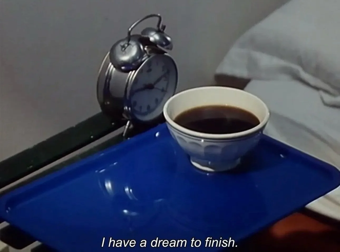 Bois ton caf&eacute;, directed by &Eacute;ric Rohmer, 1986.