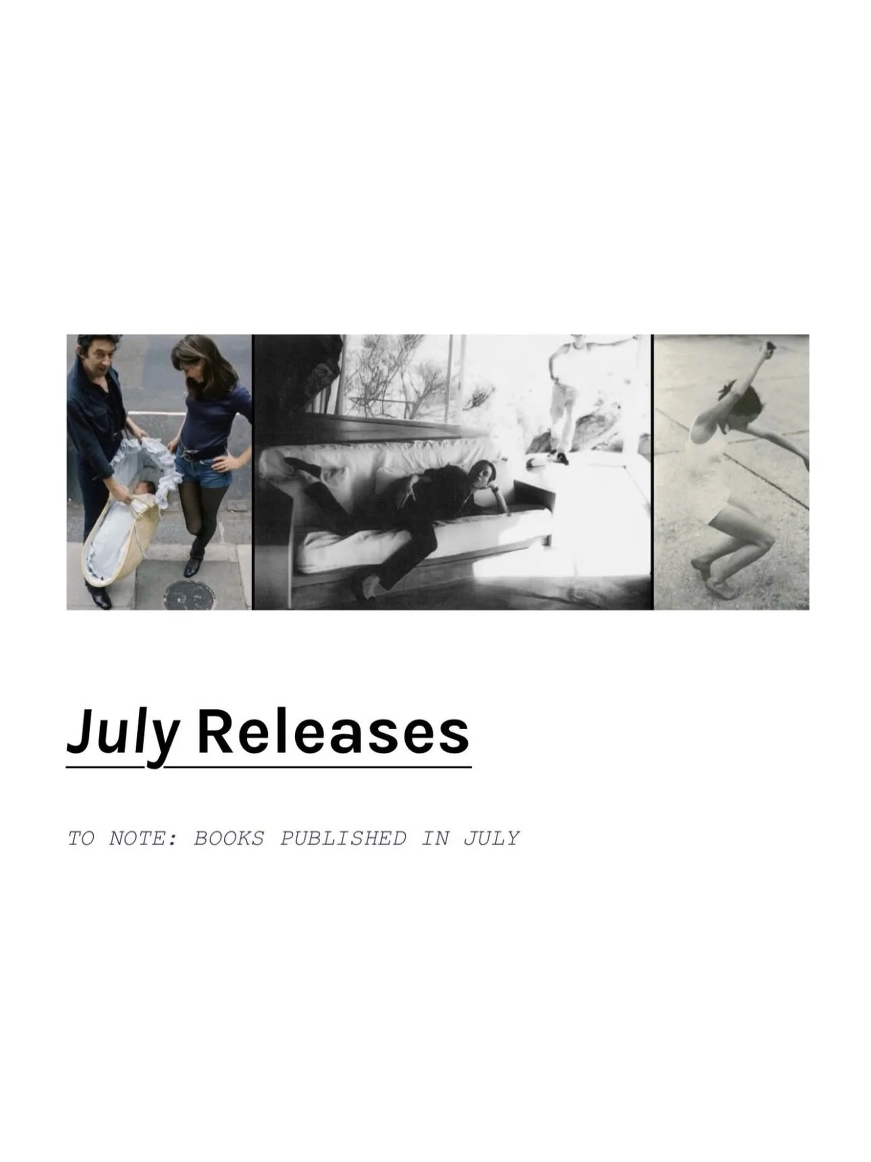 In case you missed our most anticipated. 

Read more about selected books publishing in July at pagesstudio.net