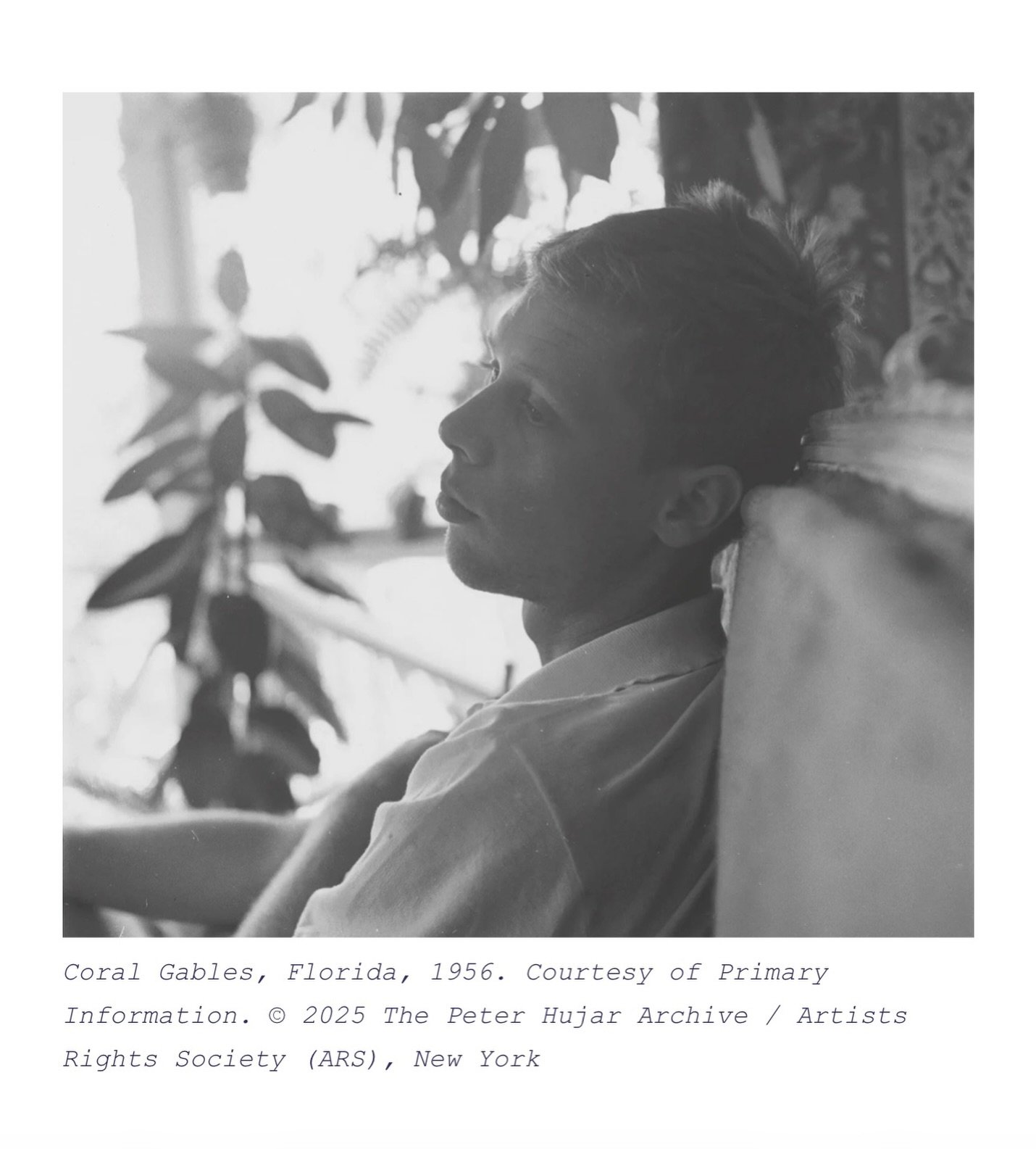 Peter Hujar was an American photographer best known for his stark, intimate black &amp; white portraits of the East Village&rsquo;s art scene, showing a raw and unguarded perspective. &lsquo;I photograph those who push themselves to any extreme, and 