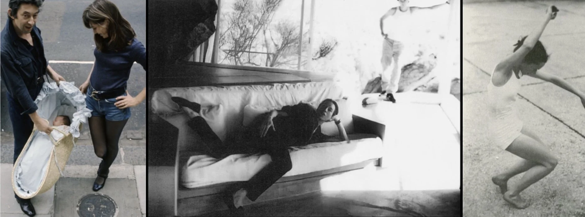 Jane Birkin elsa Peretti Dance Black and White Portrait