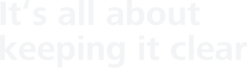 It‘s all about  keeping it clear.png