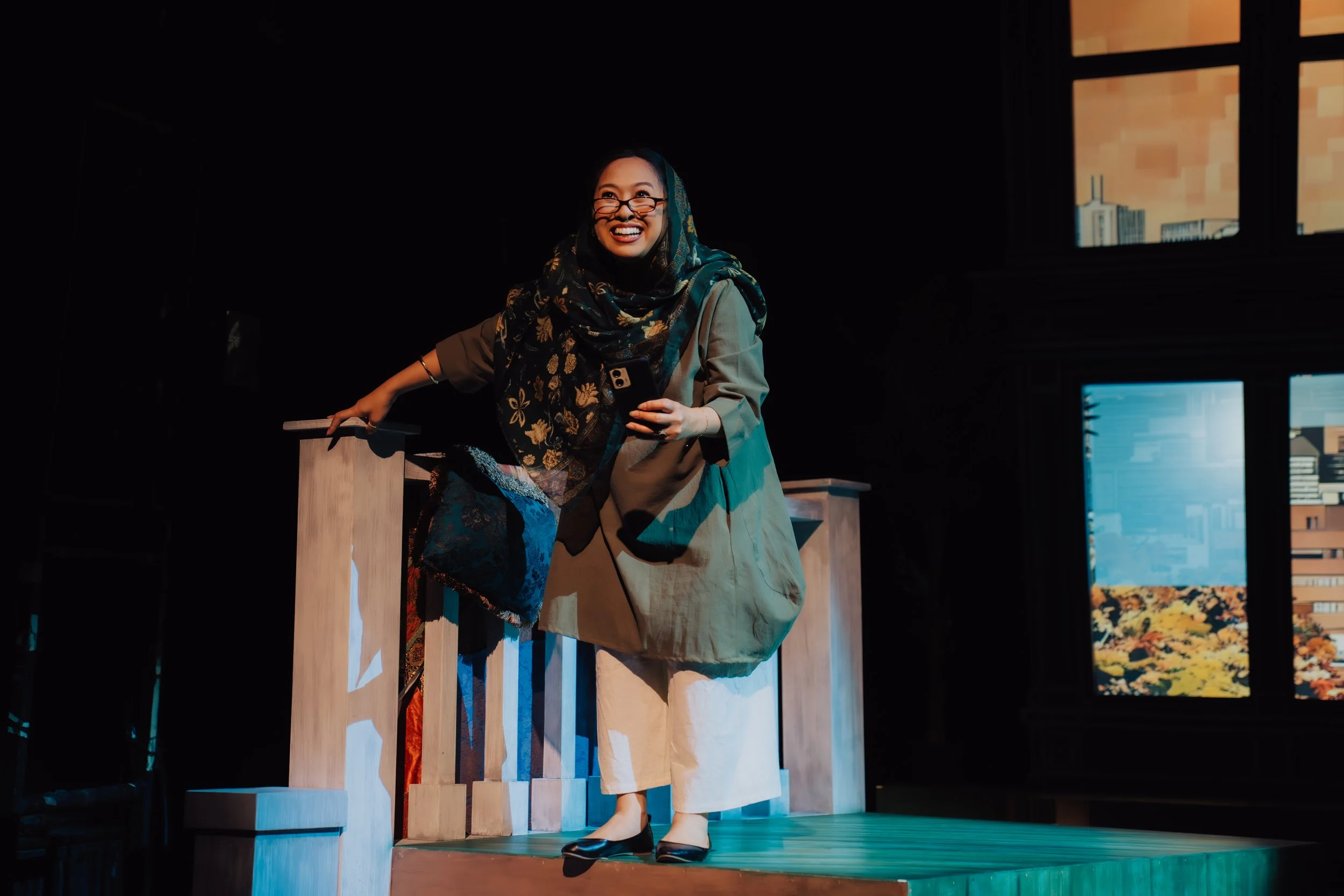 Momo and Ensemble in 'The Day the Sky Turned Orange'