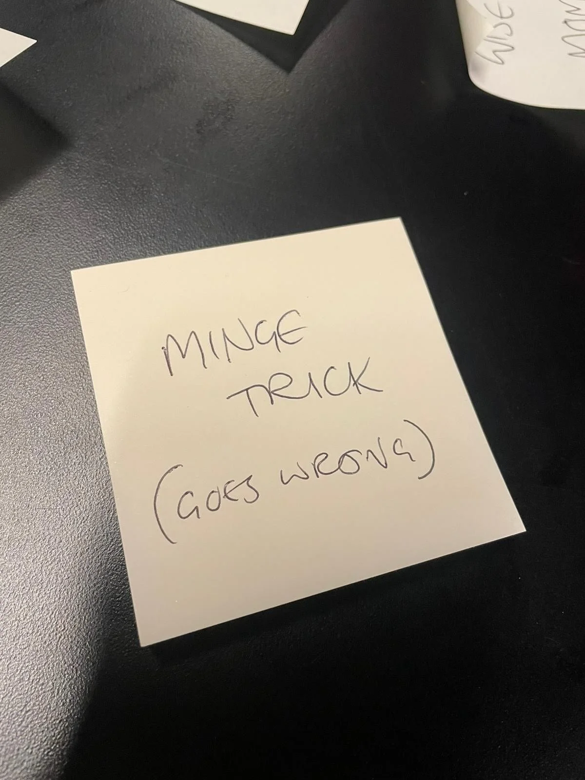 BTS of the first couple of weeks of development for our new project. 
1) speaks for itself&hellip; or does it?
2) writing set up in the gorge studio @komedia_brighton 
3) amazing @lavashbrighton 
4) surprising old Kez 
5) finally storyboarding 
6) fi