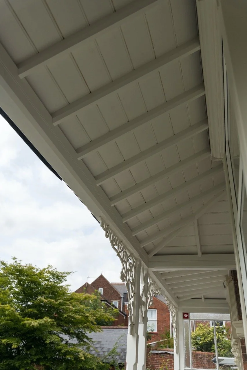 Completely new porch roof