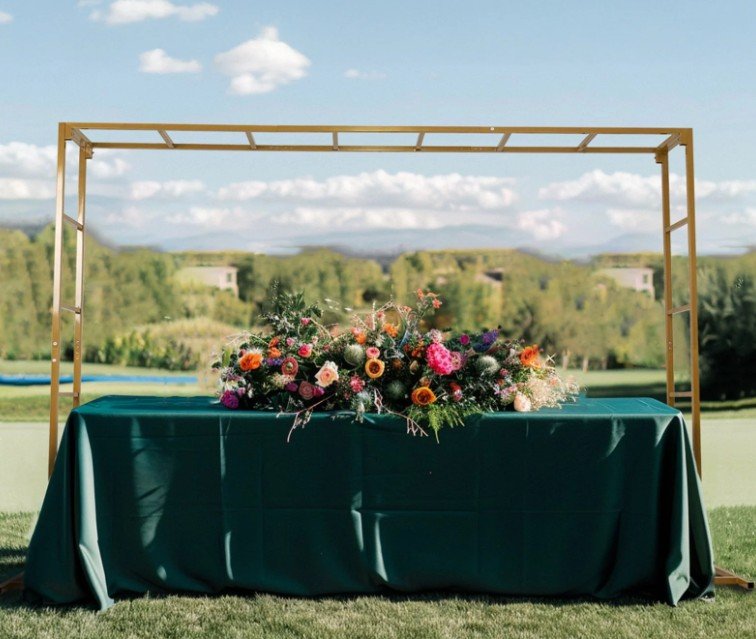 Gold Rectangular Arbor 6ft X 8ft.jpg