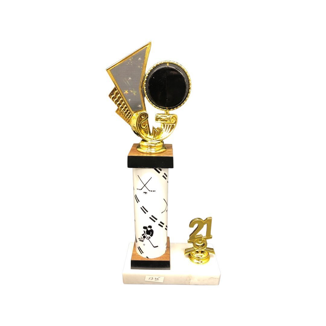 New Hockey Trophies now available #ironboundtrophycenter #trophies #hockey #icehockey #icehockeygame #icehockeytraining #icehockeypractice #awards