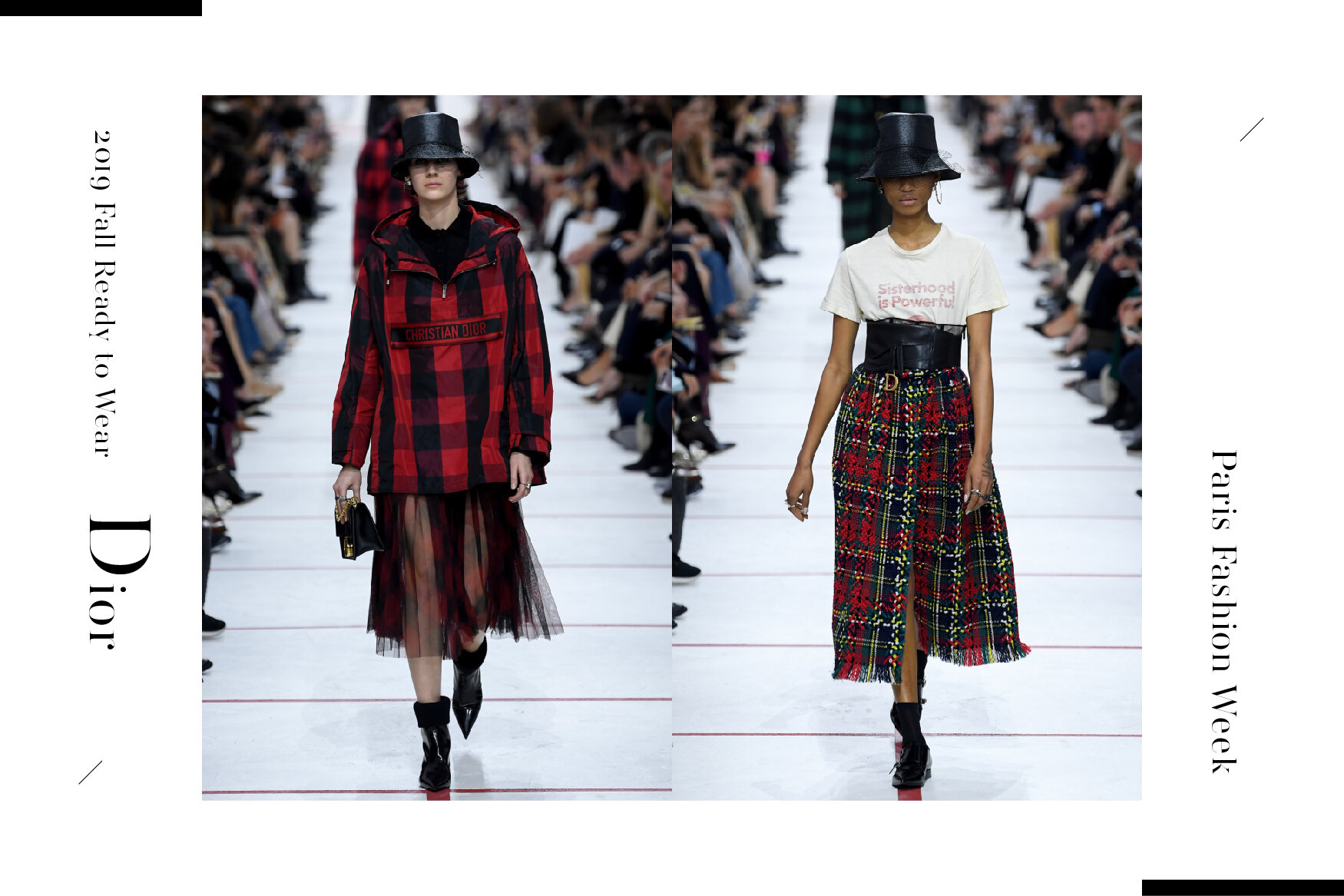 巴黎秋冬時裝周系列:Dior 糅合休閒與唯美 ,溫柔地倡議女性的精神。